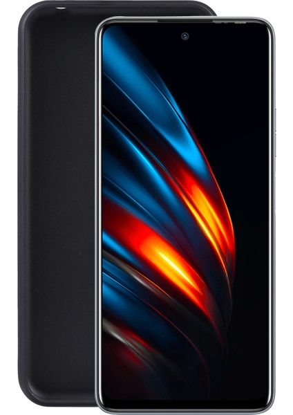 Tecno Pova 2 / Le7 Tam Mat Siyah Için Tpu Kılıf (Yurt Dışından)
