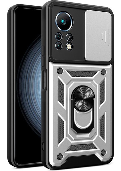 Infinix Note 11 4g Gümüş Için Kamera Kılıfı Telefon Kılıfı (Yurt Dışından)