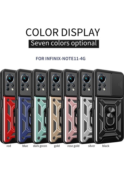 Infinix Note 11 4g Gümüş Için Kamera Kılıfı Telefon Kılıfı (Yurt Dışından) fiyatları