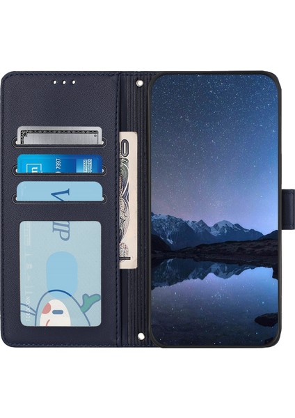 Samsung Galaxy A06 4g Pembe Için Kedi Sıçan Kabartmalı Rfıd Pu Kılıf (Yurt Dışından)