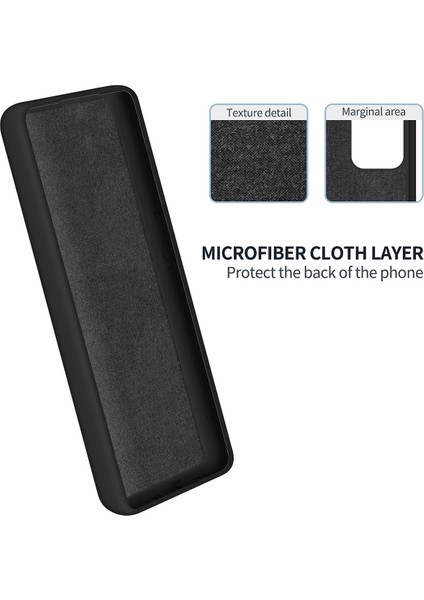 Infinix Hot 12I Siyah Için Silikon Kılıf (Yurt Dışından) fiyatları