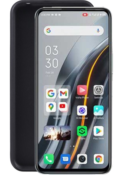 Infinix Note 12 G96 Pudding Siyah Için Tpu Telefon Kılıfı (Yurt Dışından)