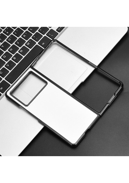 Tecno Phantom V Fold2 Beyaz Için Pu Deri Pc Telefon Kılıfı (Yurt Dışından) fiyatları