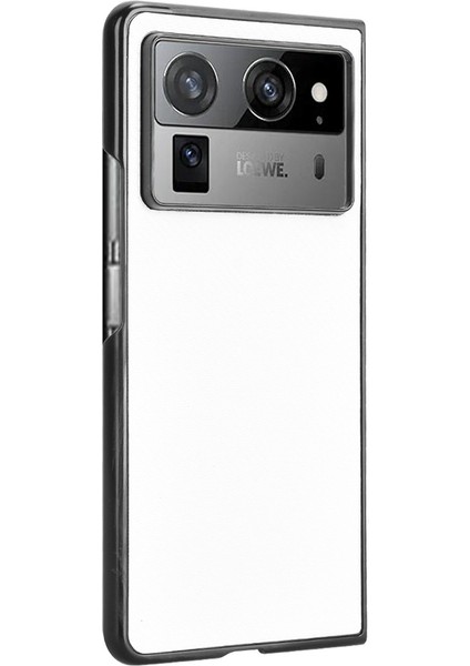 Tecno Phantom V Fold2 Beyaz Için Pu Deri Pc Telefon Kılıfı (Yurt Dışından) fırsatları