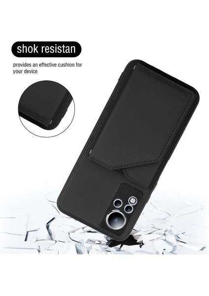 Infinix Note 11 Siyah Için Pu + Tpu + Pc Kılıfı (Yurt Dışından) modelleri