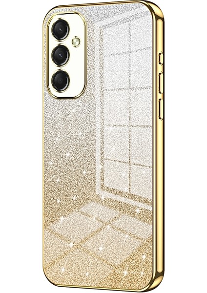 Samsung Galaxy A16 5g Gold Için Parıltılı Toz Telefon Kılıfı (Yurt Dışından)