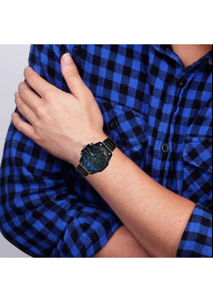 6839 Erkekler Için Düzensiz Büyük Kadran Spor Saat Stil 4 Stil 4 (Yurt Dışından) fırsatları