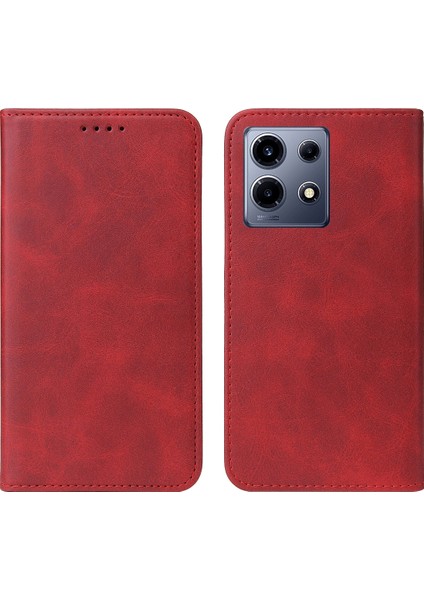 Infinix Note 30 Vıp Kırmızı Deri Telefon Kılıfı (Yurt Dışından) modelleri