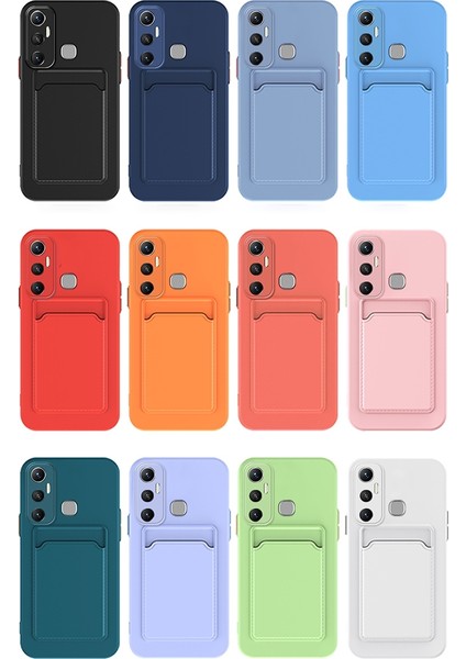 Infinix Hot 11 Için Parmak Izli Tpu Kılıf Siyah (Yurt Dışından)