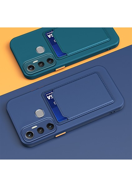 Infinix Hot 11 Için Parmak Izli Tpu Kılıf Siyah (Yurt Dışından)