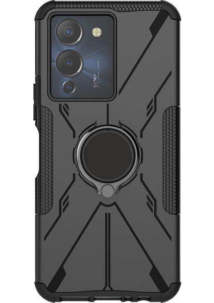 Infinix Note 12 G96 Siyah Için Armor Bear Telefon Kılıfı (Yurt Dışından)
