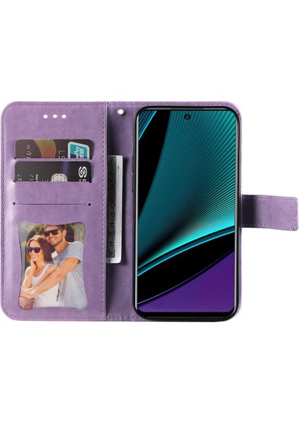 Infinix Note 11 Pro/note 11S Için Deri Kılıf Açık Mor (Yurt Dışından)