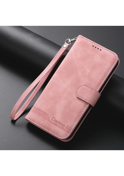Samsung Galaxy A11 Ab Versiyonu Fermuarlı Çanta Pu+Tpu Kılıf Pembe Altın (Yurt Dışından)