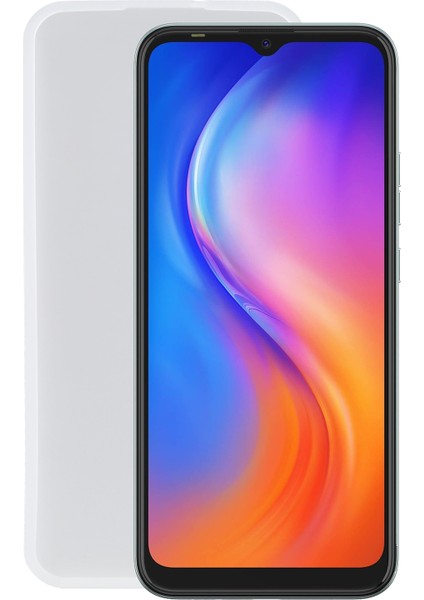Tecno Spark 6 Go Buzlu Beyaz Için Tpu Telefon Kılıfı (Yurt Dışından)