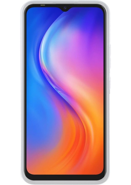 Tecno Spark 6 Go Buzlu Beyaz Için Tpu Telefon Kılıfı (Yurt Dışından)