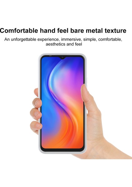 Tecno Spark 6 Go Buzlu Beyaz Için Tpu Telefon Kılıfı (Yurt Dışından)