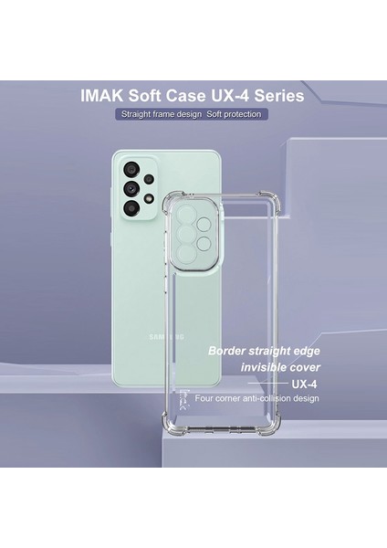 Imak Ux-4 S Kılıf Samsung Galaxy A52 5g / A52 4g Şeffaf (Yurt Dışından) modelleri