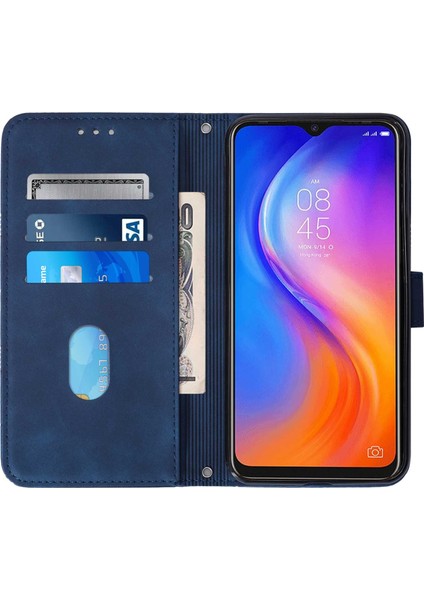 Tecno Spark 5 Air / Spark 6 Air Blue Için Crossbody Deri Kılıf (Yurt Dışından) modelleri