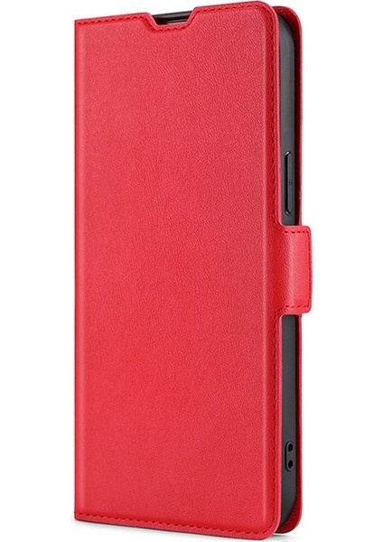 Tecno Camon 30 Premier 5g Kırmızı Için Yan Tokalı Deri Kılıf (Yurt Dışından) fiyatları