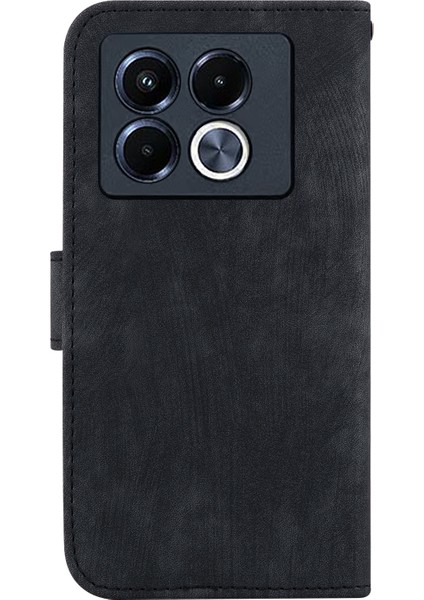 Infinix Note 40 5g Siyah Kabartmalı Deri Kılıf (Yurt Dışından) fırsatları