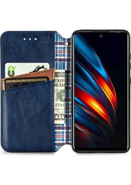 Tecno Pova 2 Mavi Için Manyetik Deri Telefon Kılıfı (Yurt Dışından) modelleri