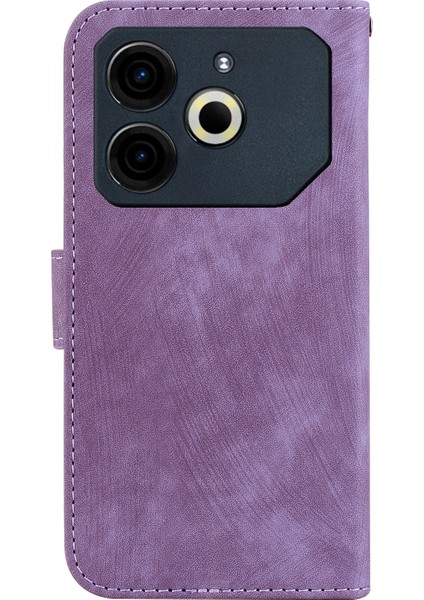 Tecno Pova 6 Neo Mor Için Tiger Deri Kılıf (Yurt Dışından) fırsatları