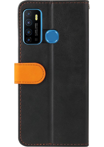 Infinix Hot 9 / Note 7 / X655C Turuncu Için Pu Kılıf (Yurt Dışından) modelleri