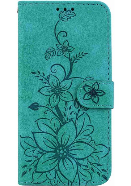 Tecno Spark 30C Yeşil Için Kabartmalı Pu Kılıf (Yurt Dışından) fiyatları