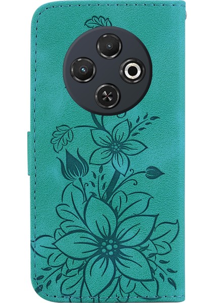 Tecno Spark 30C Yeşil Için Kabartmalı Pu Kılıf (Yurt Dışından) fırsatları