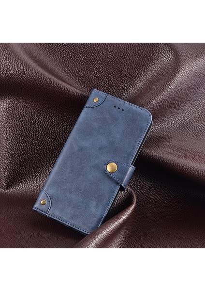 Infinix Zero Ultra 5g Mavi Için Deri Telefon Kılıfı (Yurt Dışından)