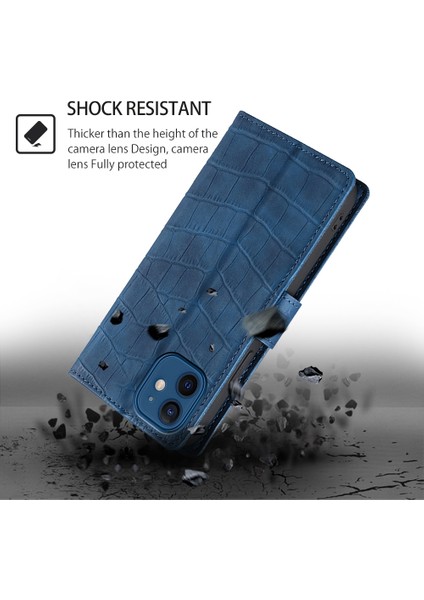 Tecno Camon 30 Mavi Için Skin Fe Timsah Kılıfı (Yurt Dışından) fırsatları