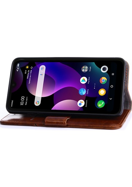 Infinix Hot 20I Mavi Için Geometrik Pu Kılıf (Yurt Dışından)