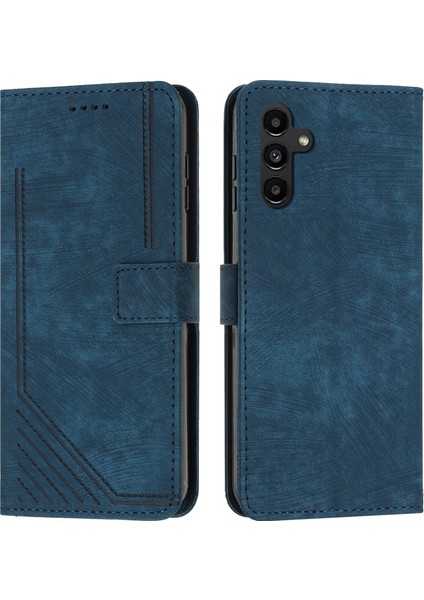 Samsung Galaxy M35 Kahverengi Için Skin Fe Pu Telefon Kılıfı (Yurt Dışından)