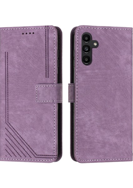 Samsung Galaxy M35 Yeşil Için Skin Fe Pu Telefon Kılıfı (Yurt Dışından)