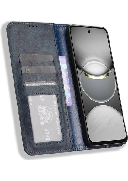 Tecno Spark 30C 4g Mavi Için Pu Telefon Kılıfı (Yurt Dışından)