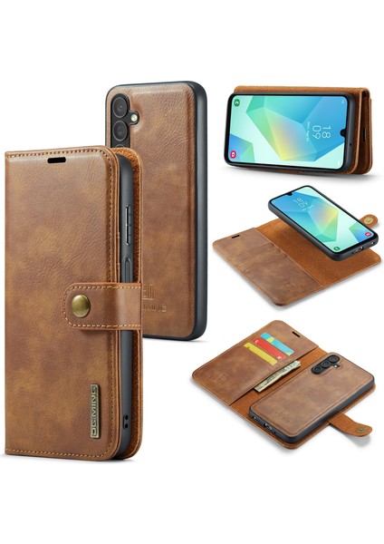 Dg.mıng Crazy Horse Kılıf Samsung Galaxy A16 5g Kahverengi (Yurt Dışından)