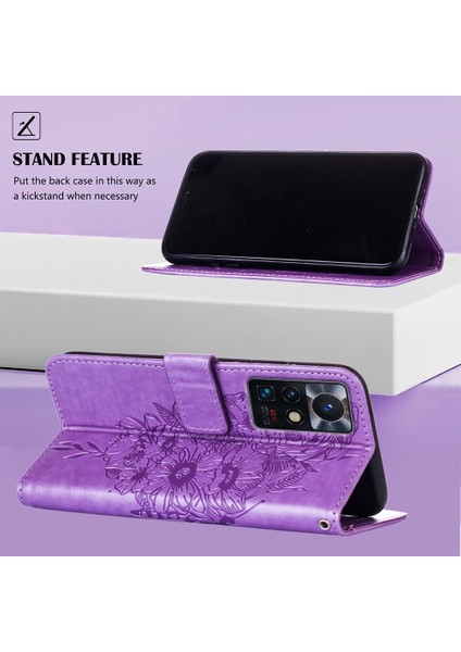 Infinix Zero x Neo Açık Mor Için Kabartmalı Kılıf (Yurt Dışından)