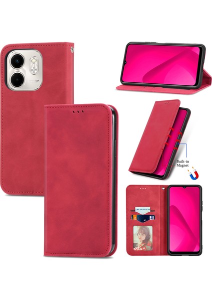 Infinix Smart 9 Kırmızı Için Skin Fe Iş Çantası (Yurt Dışından)