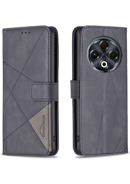 Tecno Spark 30 4g Siyah Için BF05 Deri Kılıf (Yurt Dışından)
