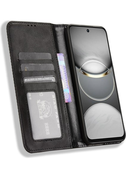 Tecno Spark 30C 4g Siyah Için Pu Telefon Kılıfı (Yurt Dışından)