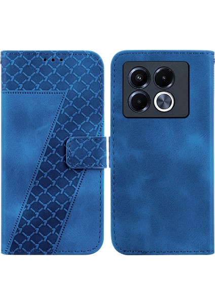 Infinix Note 40 5g Mavi Için Yedi Şekilli Kılıf (Yurt Dışından)