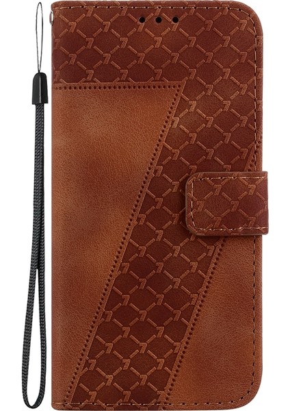 Infinix Hot 50I / Smart 9 Brown Için Yedi Şekilli Kılıf (Yurt Dışından)
