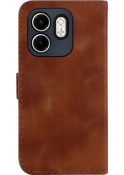 Infinix Hot 50I / Smart 9 Brown Için Yedi Şekilli Kılıf (Yurt Dışından)
