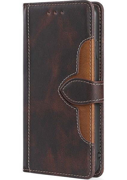 Infinix Hot 11S/X6812 Kahverengi Için Skin Fe Pu Kılıf (Yurt Dışından)
