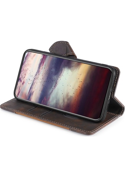 Infinix Hot 11S/X6812 Kahverengi Için Skin Fe Pu Kılıf (Yurt Dışından)