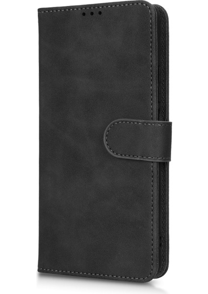 Infinix Note 10 Siyah Için Skin Fe Deri Kılıf (Yurt Dışından)
