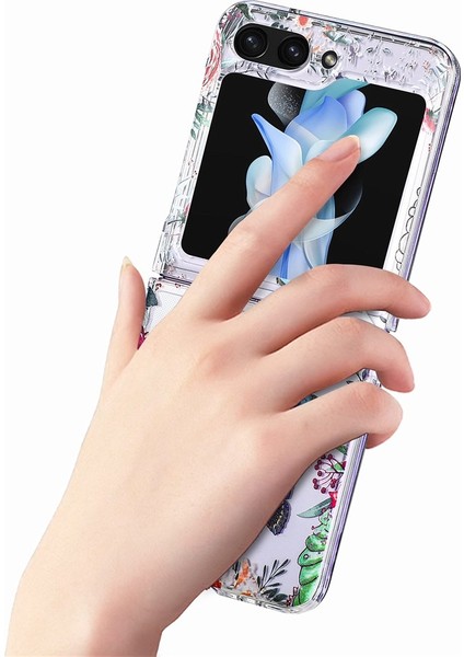 Samsung Galaxy Z Flip5 Mavi Için Junsunmay Sert Pc Telefon Kılıfı (Yurt Dışından) fiyatları