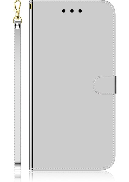Tecno Camon 19 Gümüş Için Taklit Ayna Pu Kılıf (Yurt Dışından) fiyatları