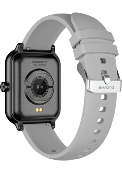 Career Akıllı Saat Bildirim,kalp Atış,uyku Takibi,spor,sağlık, Ios&android Uyumlu 44MM IP67 Uzun Pil Ömrü Türkçe Menü SW-21V