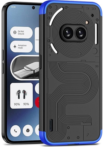 Tam Kapsamlı Pc Kılıfı Nothing Telefon 2A Siyah (Yurt Dışından)